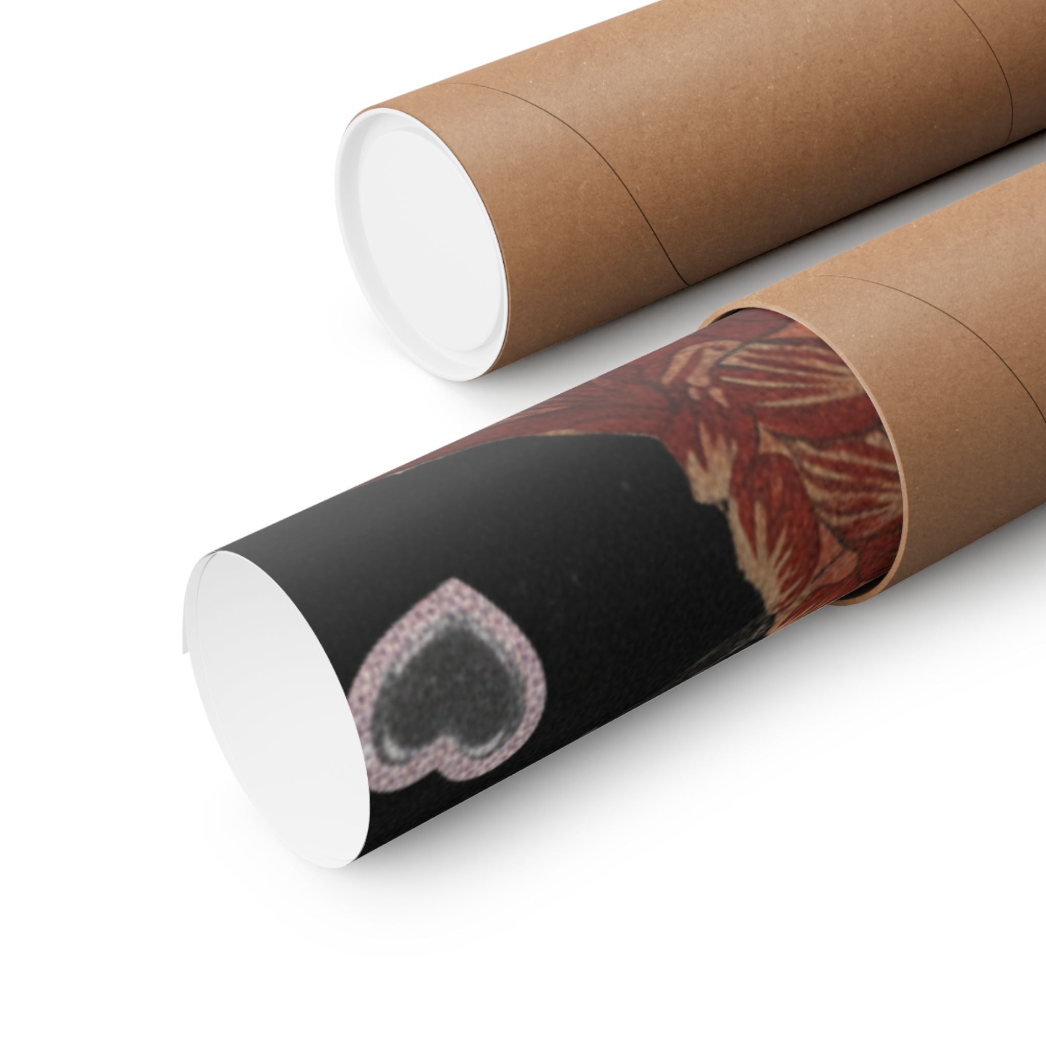 Dramatic Storm — Lobster On A Piece Of Charcoal — Matte Poster