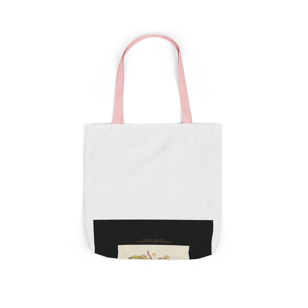 UNTAMED Vintage Botanical Blossom Canvas Tote Bag