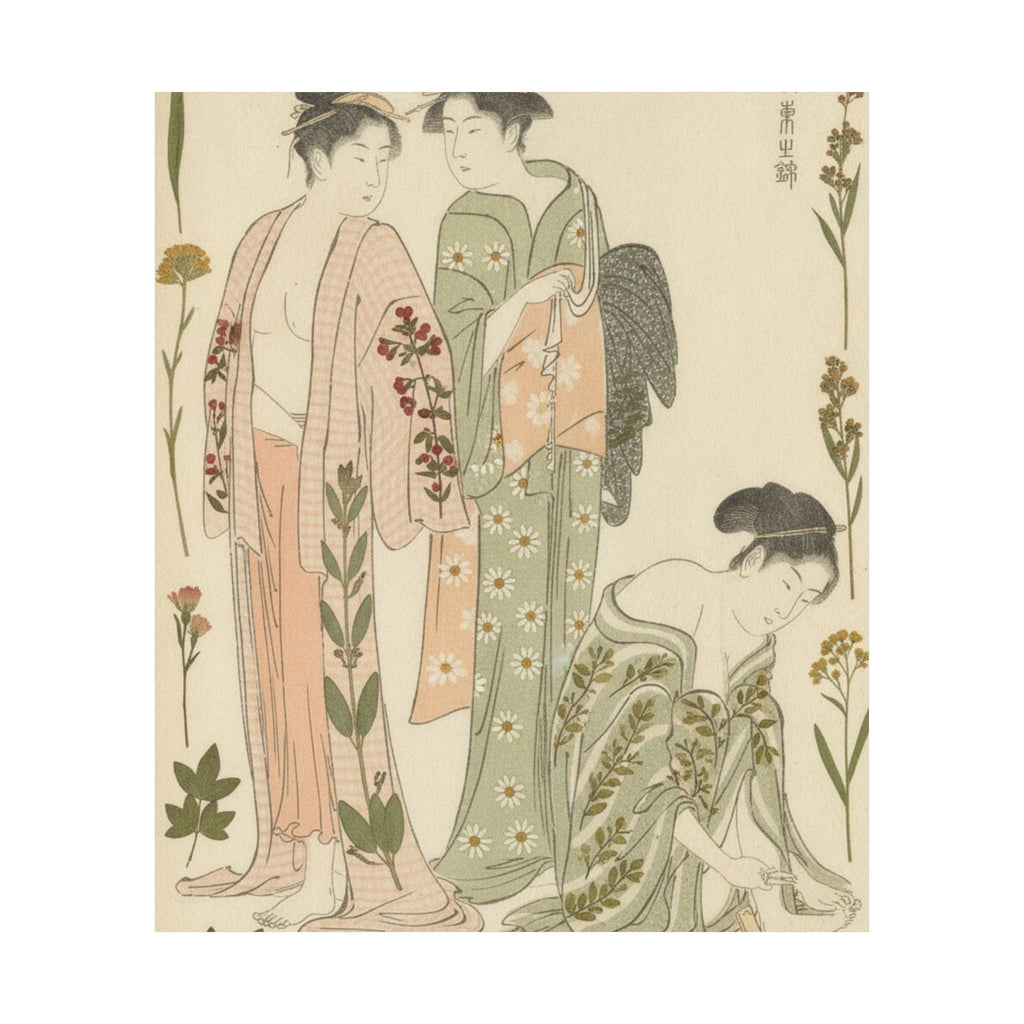 Botanical — Cutting The Toenails; The Toilet After The Bath — Matte Poster