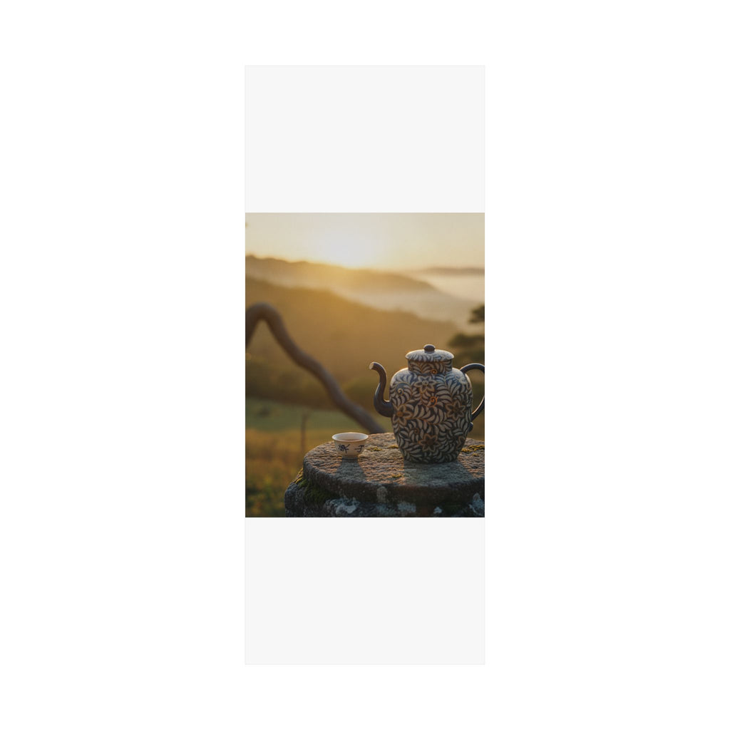 Scenic Nature — Wine Pot And Cup — Matte Poster