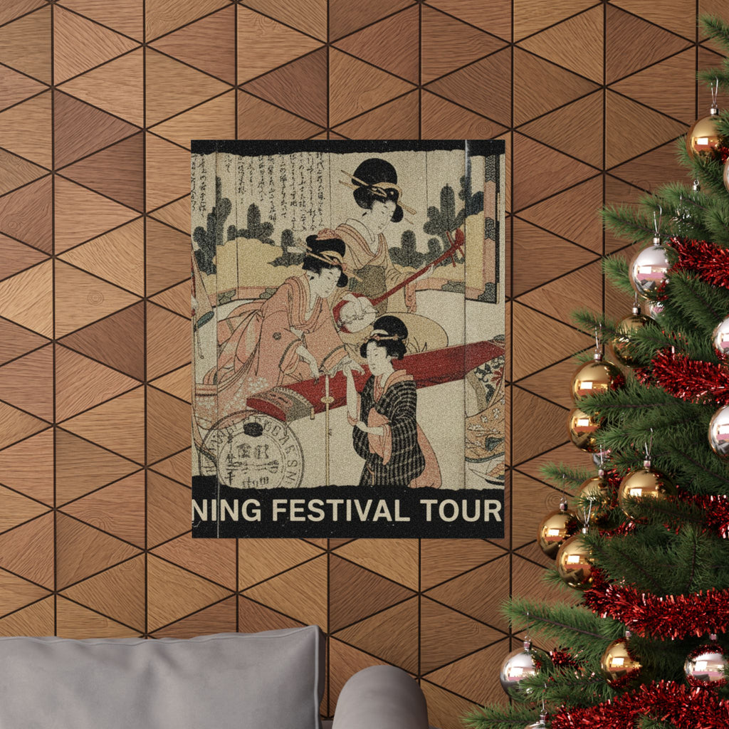 Vintage Bootleg — A Merry Evening Party — Matte Poster