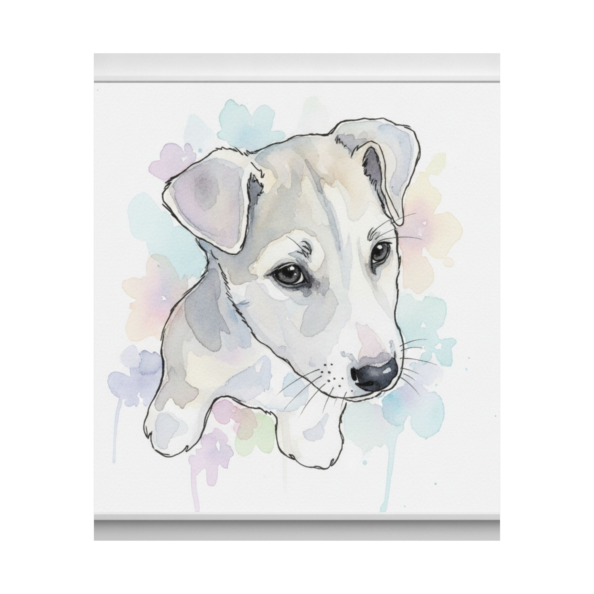 Watercolor — Dog — Matte Poster