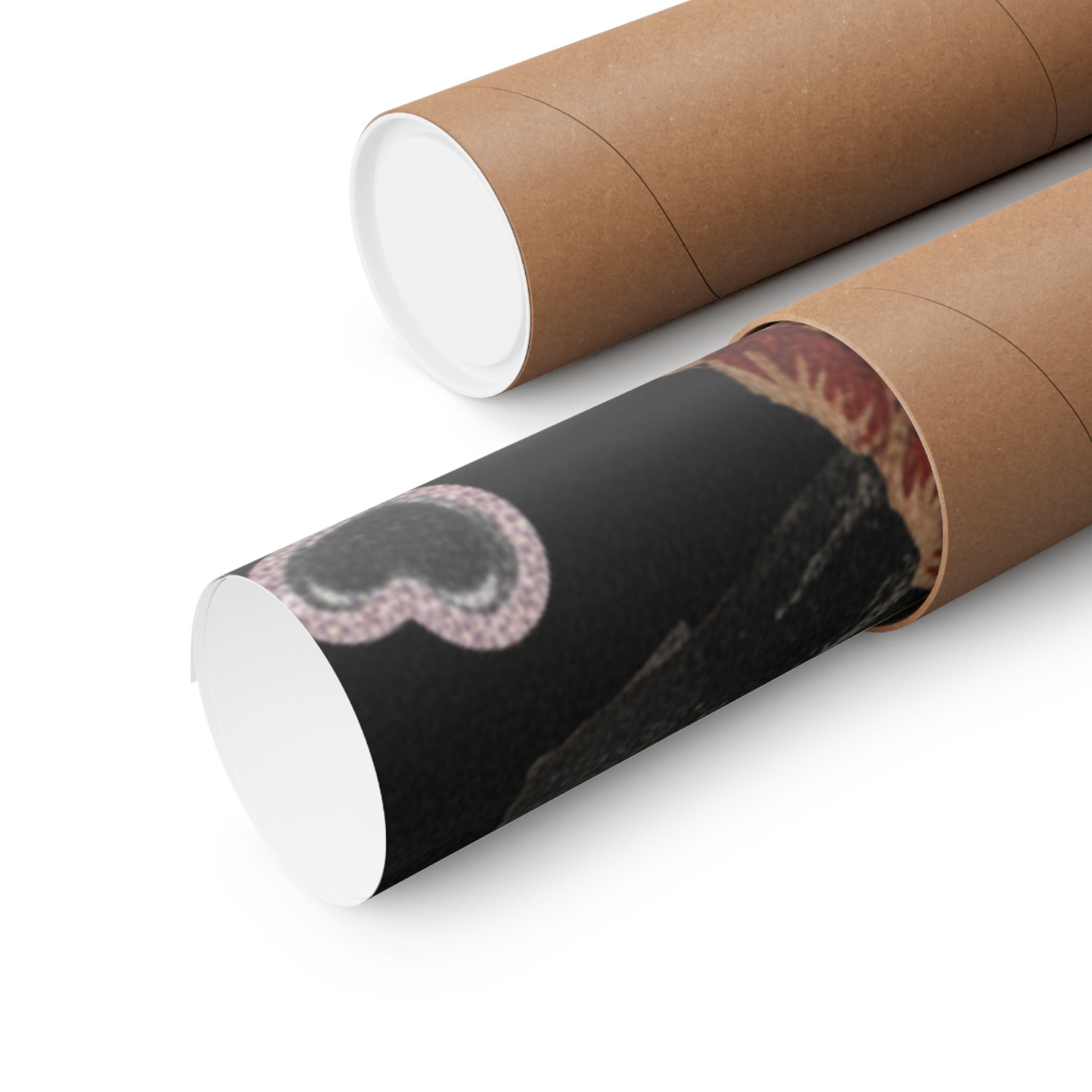 Dramatic Storm — Lobster On A Piece Of Charcoal — Matte Poster
