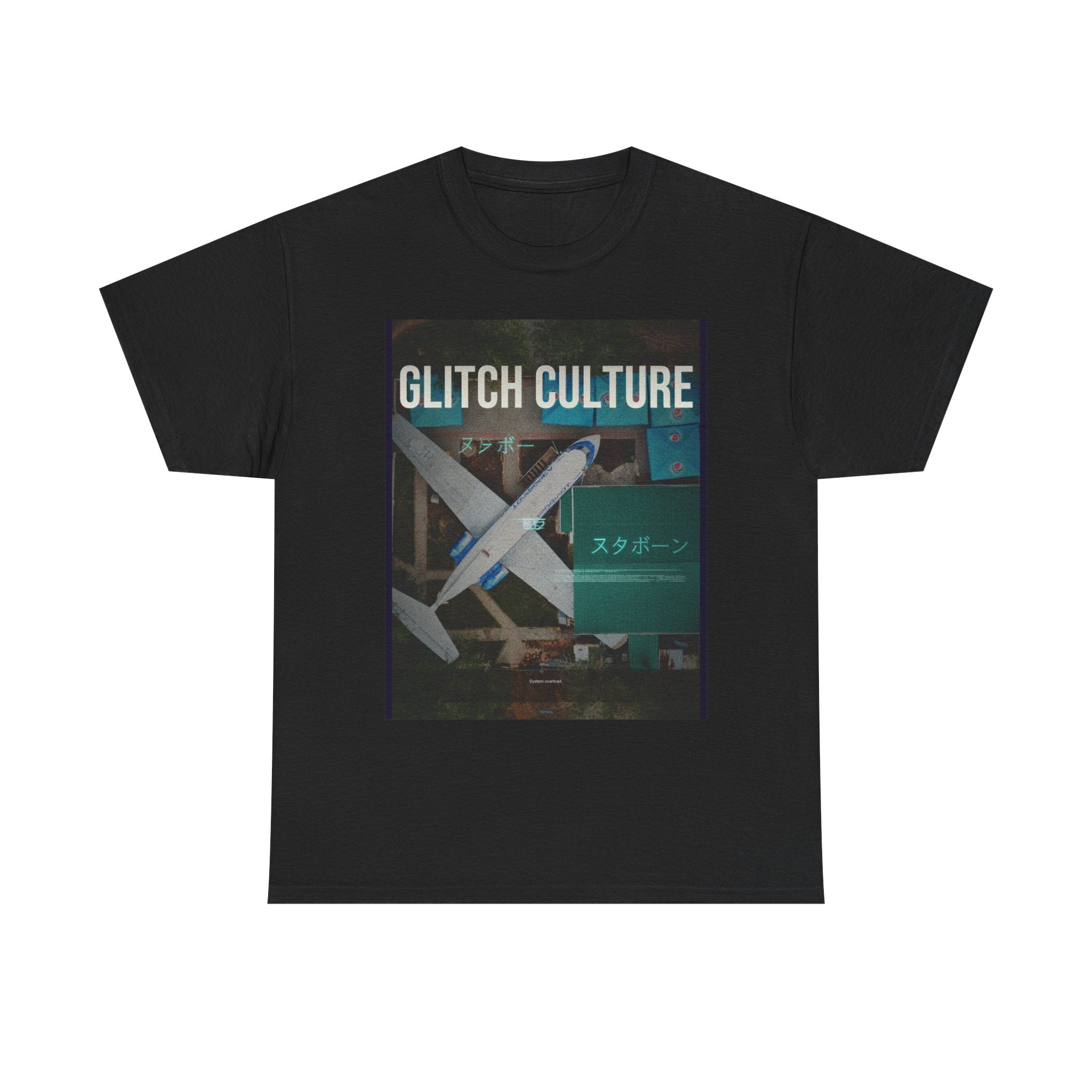 GLITCH CULTURE graphic tee by Zukkay