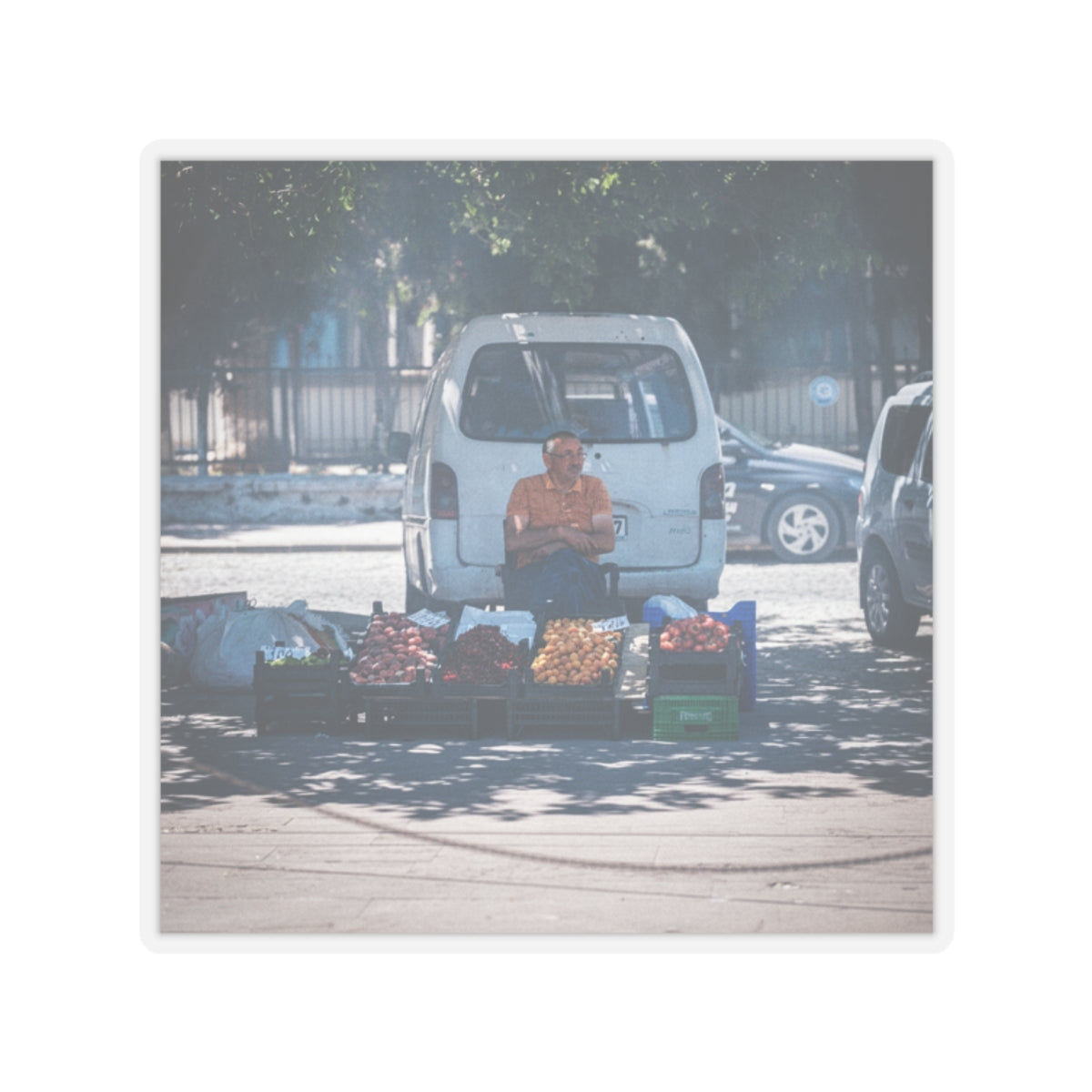 Cinematic — Person — Kiss-Cut Sticker