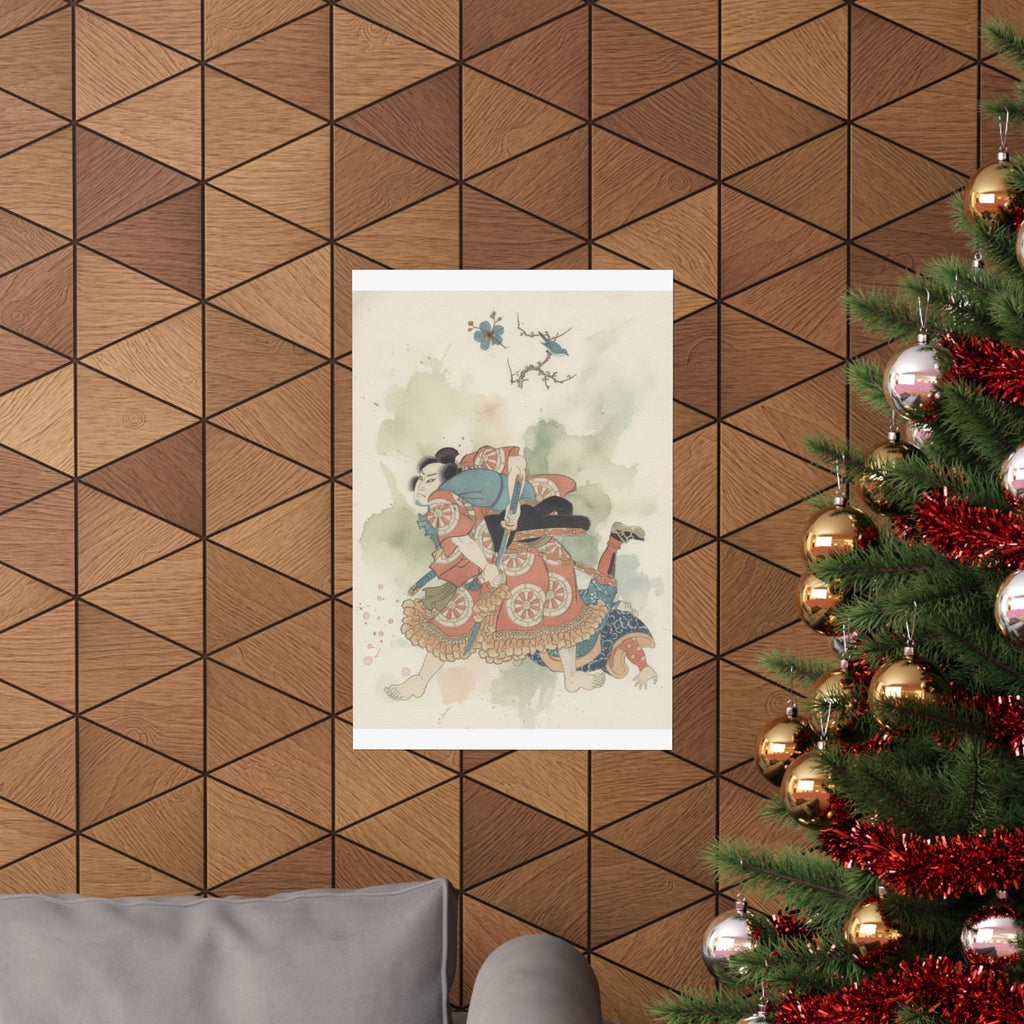 Botanical — The First Warbler — Matte Poster
