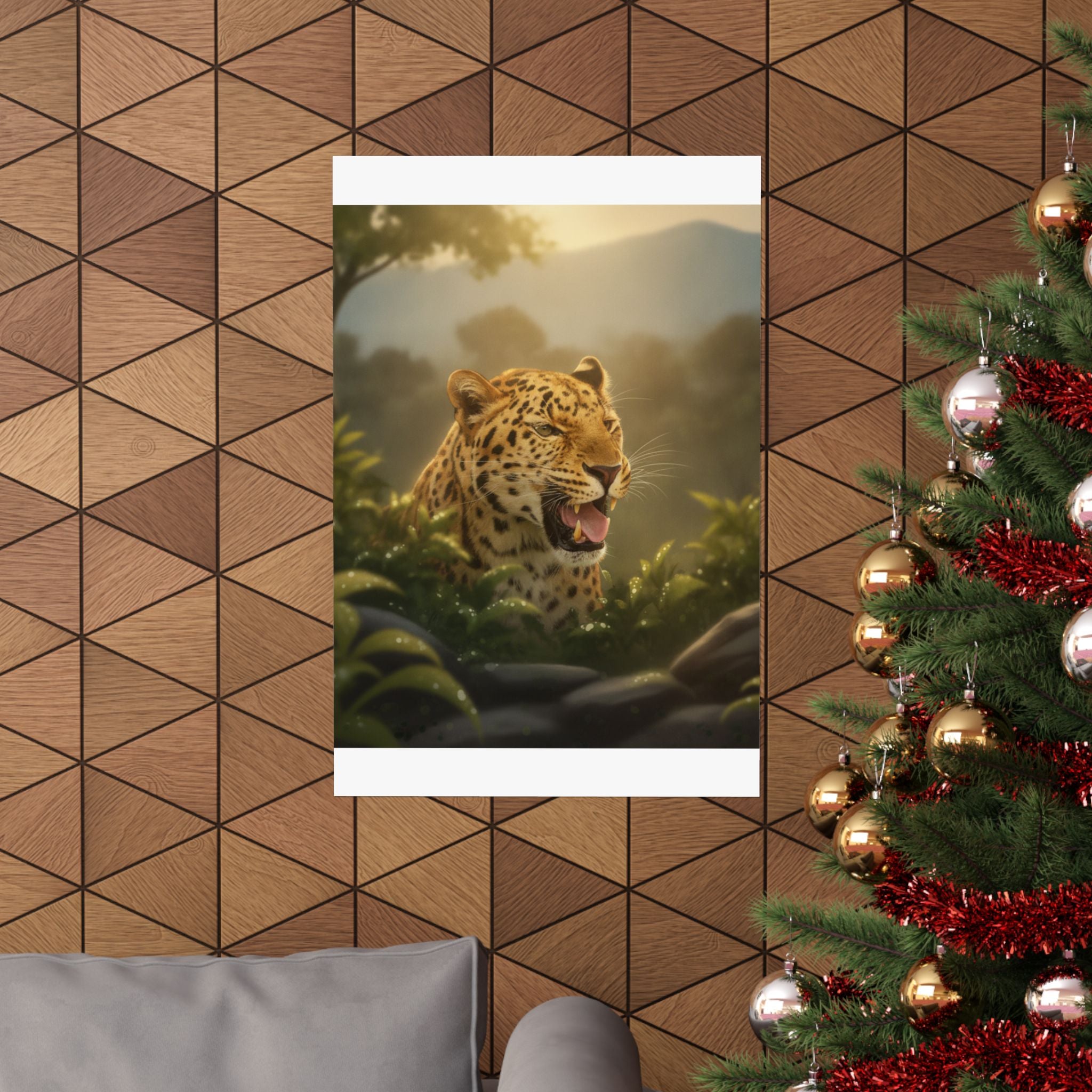 Scenic Nature — Leopard — Matte Poster
