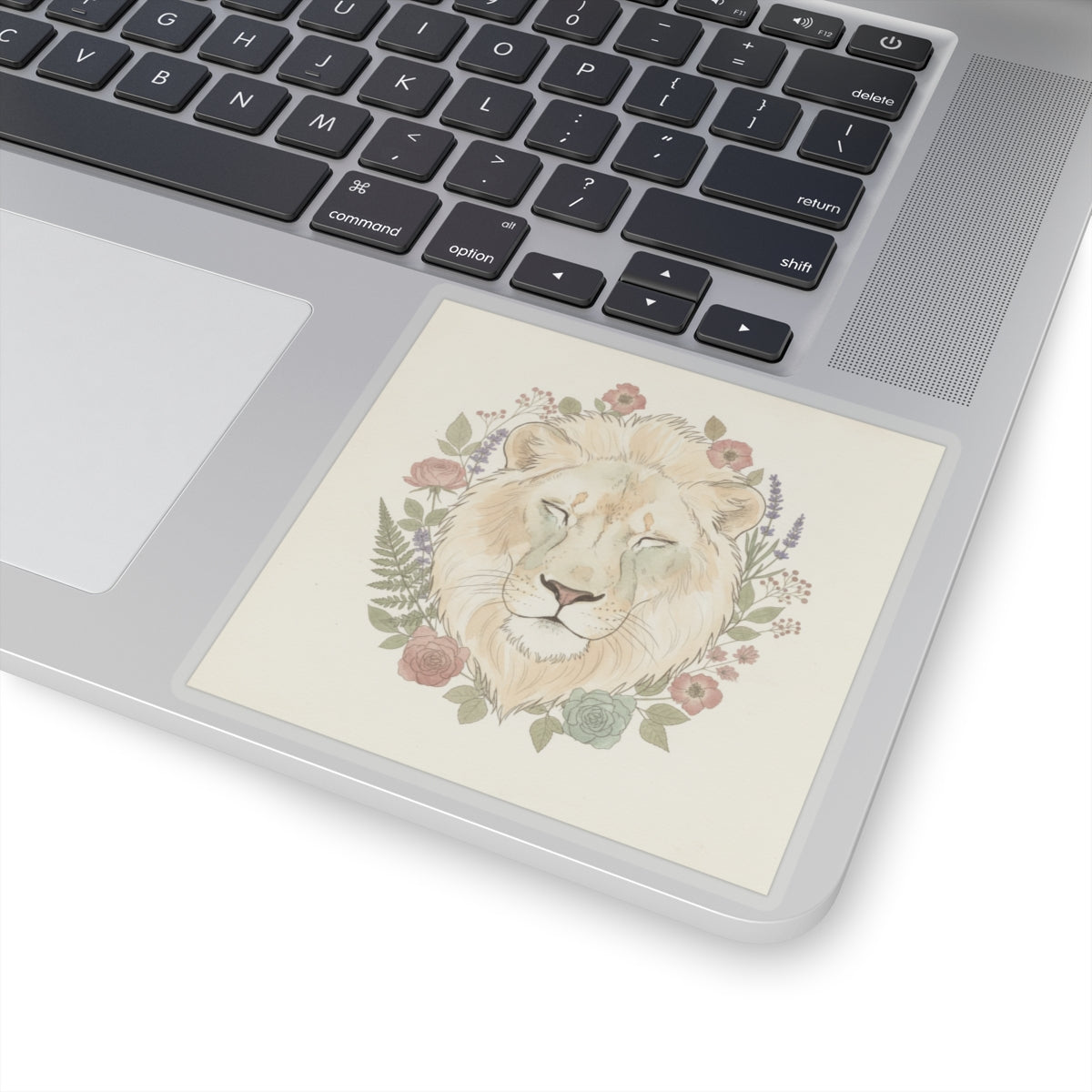Botanical — Lion — Kiss-Cut Sticker