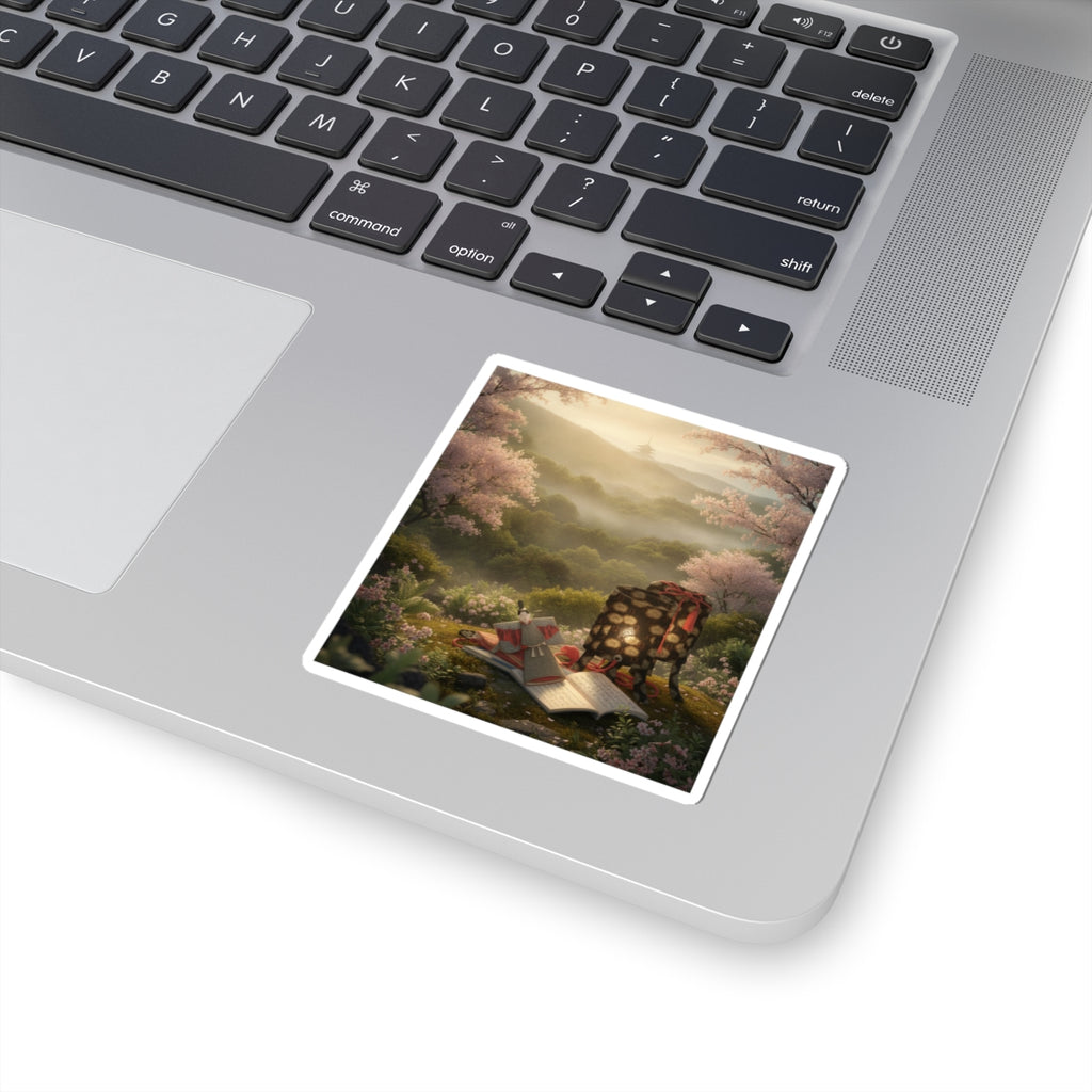 Scenic Nature — The Doll Festival, Third Day Of The Third Month — Kiss-Cut Sticker