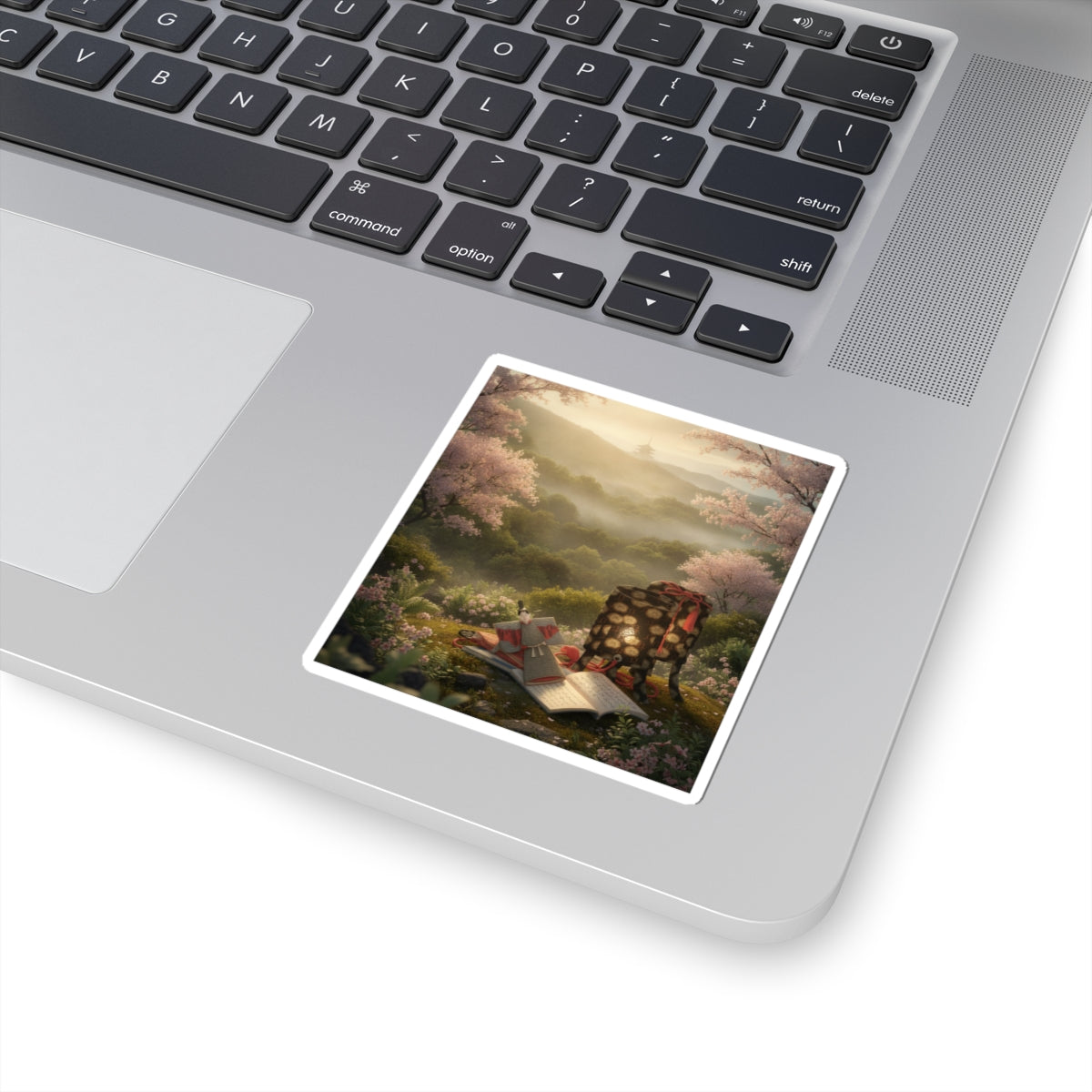 Scenic Nature — The Doll Festival, Third Day Of The Third Month — Kiss-Cut Sticker