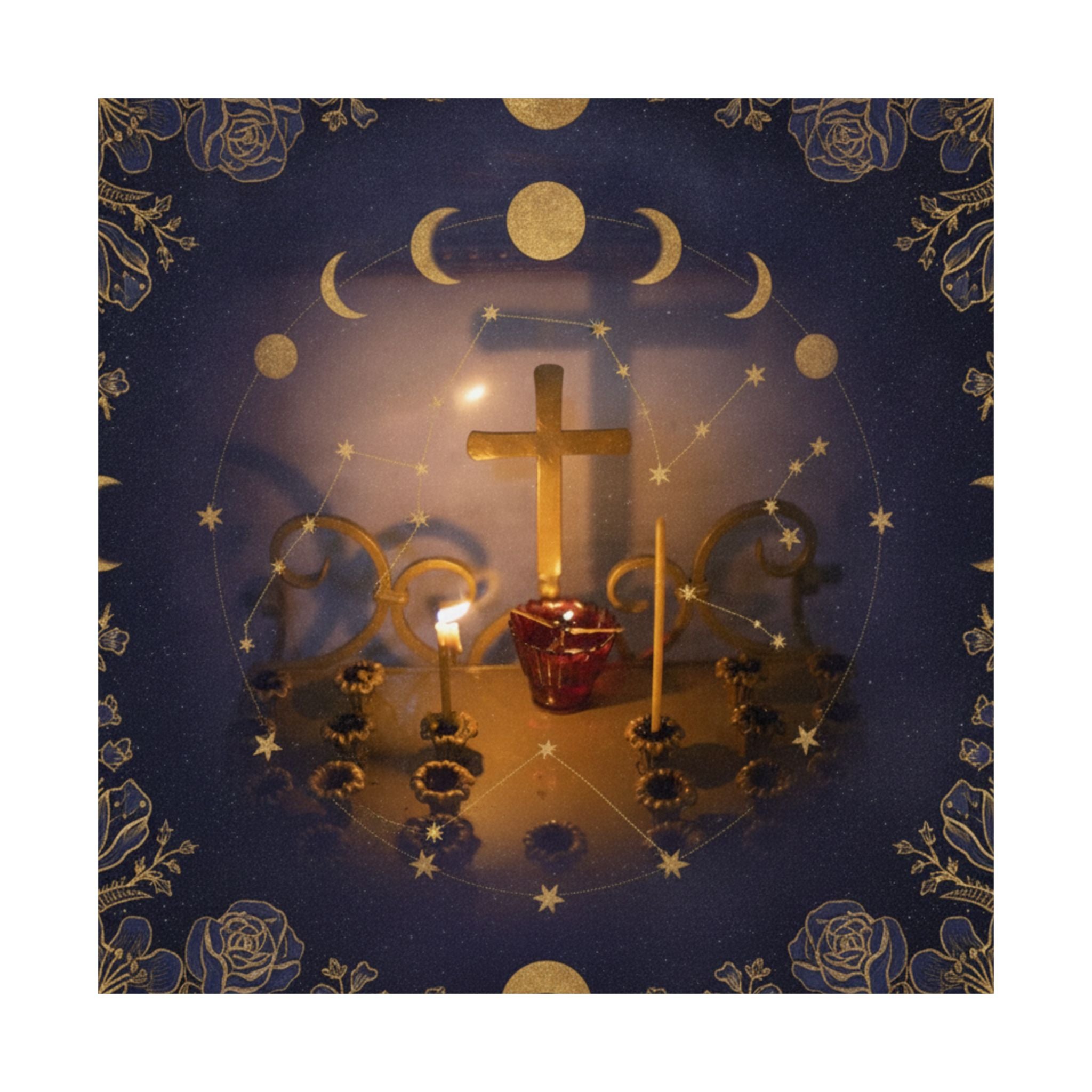 Celestial — Candle — Matte Poster