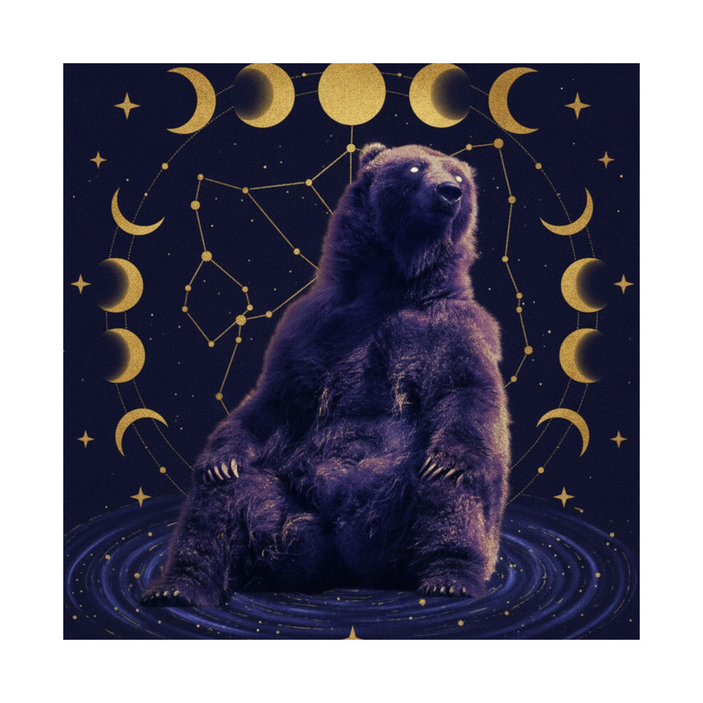 Celestial — Bear — Matte Poster