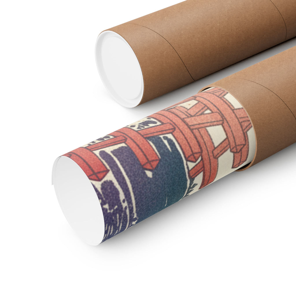 Affirmation — History Of Kamakura: Building Tsurugaoka Hachiman Shrine — Matte Poster