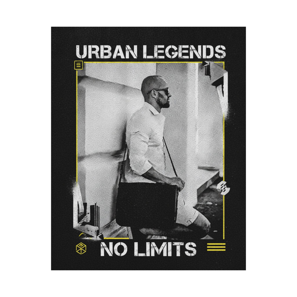 Streetwear Collage — Person — Matte Poster