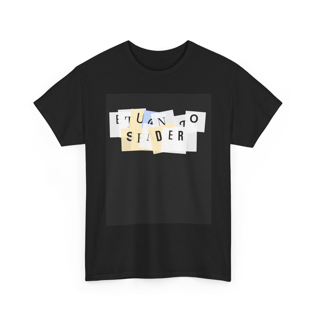 RETURN TO SENDER graphic tee — product view 3