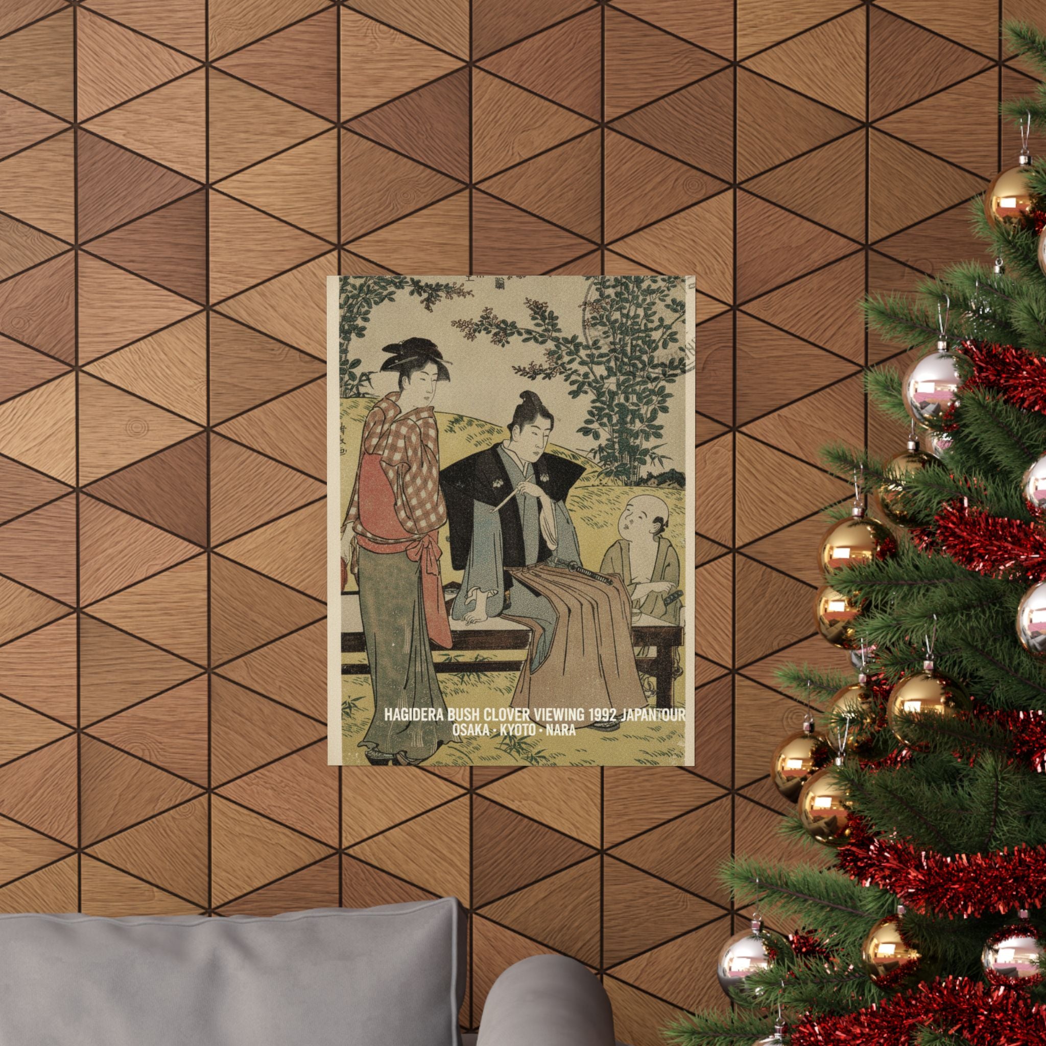 Vintage Bootleg — Viewing The Bush Clover At Hagidera — Matte Poster