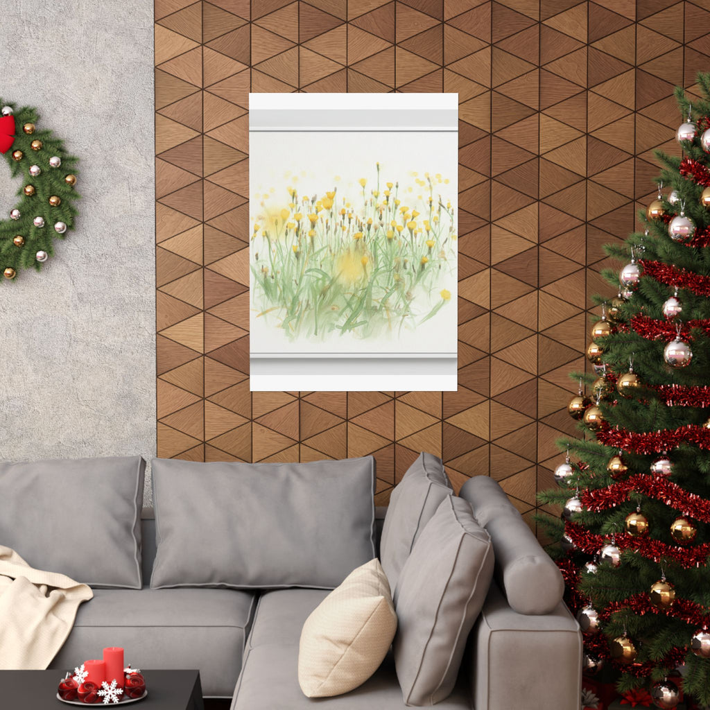 Watercolor — Flower — Matte Poster