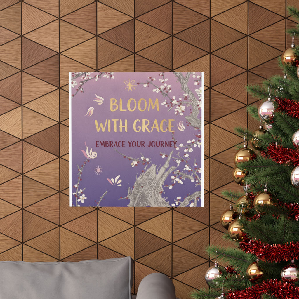 Affirmation — Plum Tree In Blossom — Matte Poster
