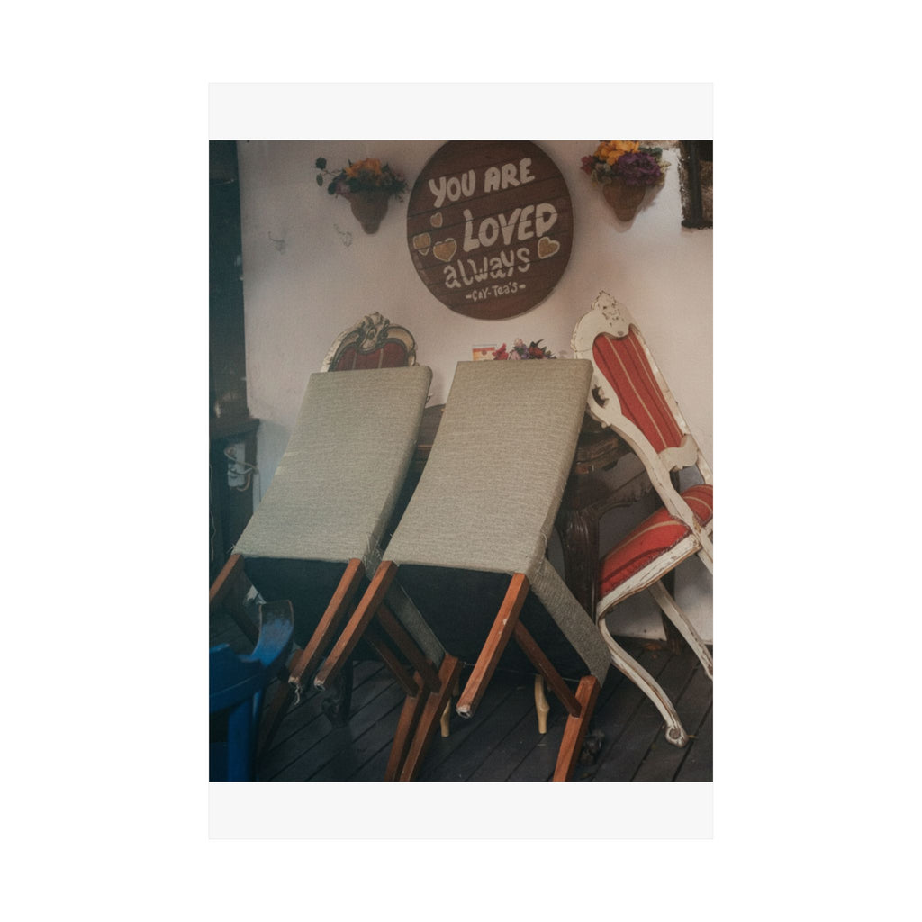 Cinematic — Chairs — Matte Poster