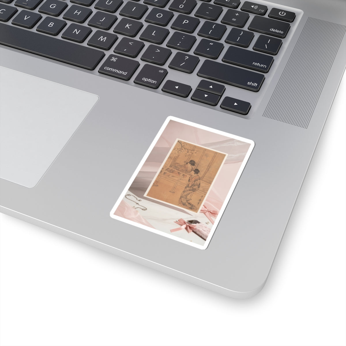 Product Marketing — The Lady Of Rokujo Being Visited By The Princess Aoi — Kiss-Cut Sticker