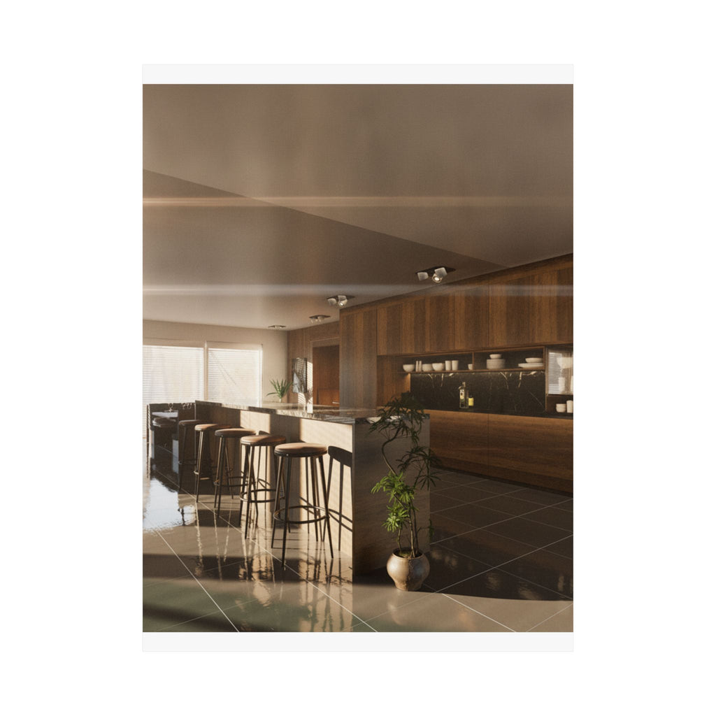 Cinematic — Kitchen — Matte Poster