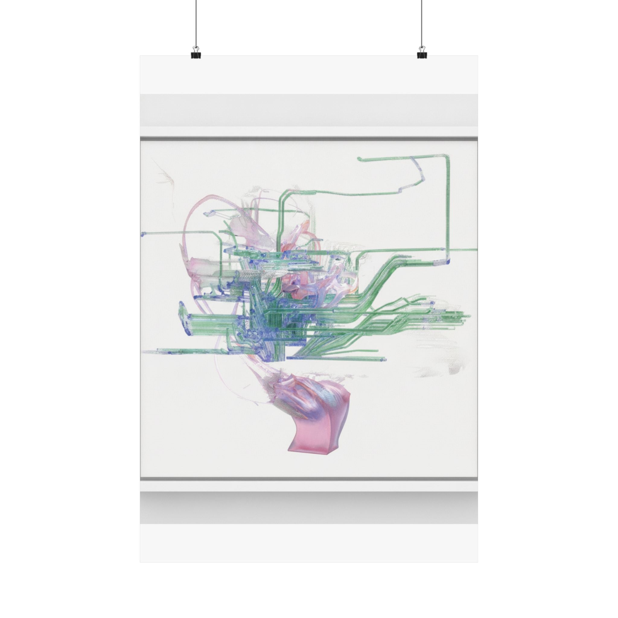 Watercolor — Abstract — Matte Poster
