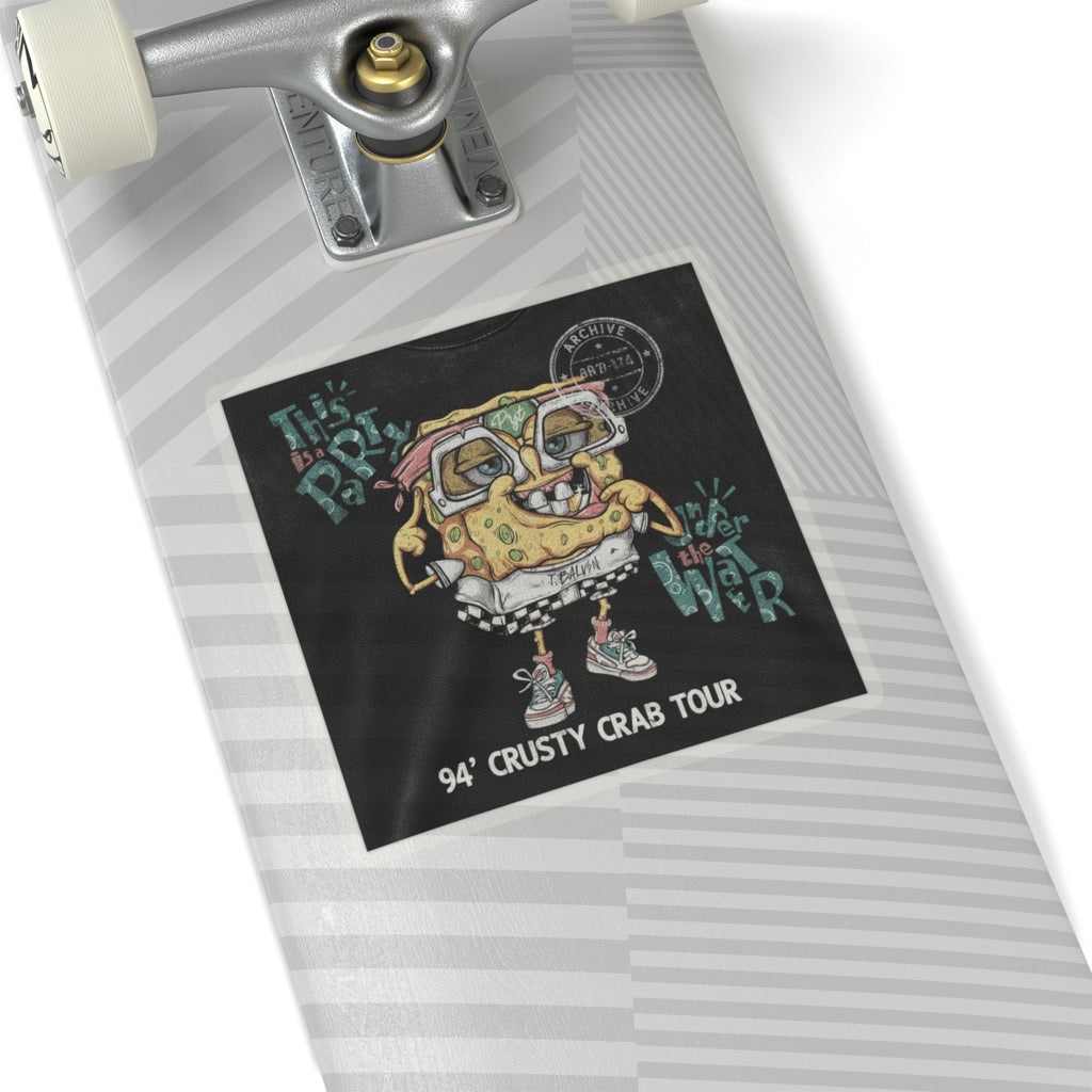 Vintage Bootleg — Sponge — Kiss-Cut Sticker