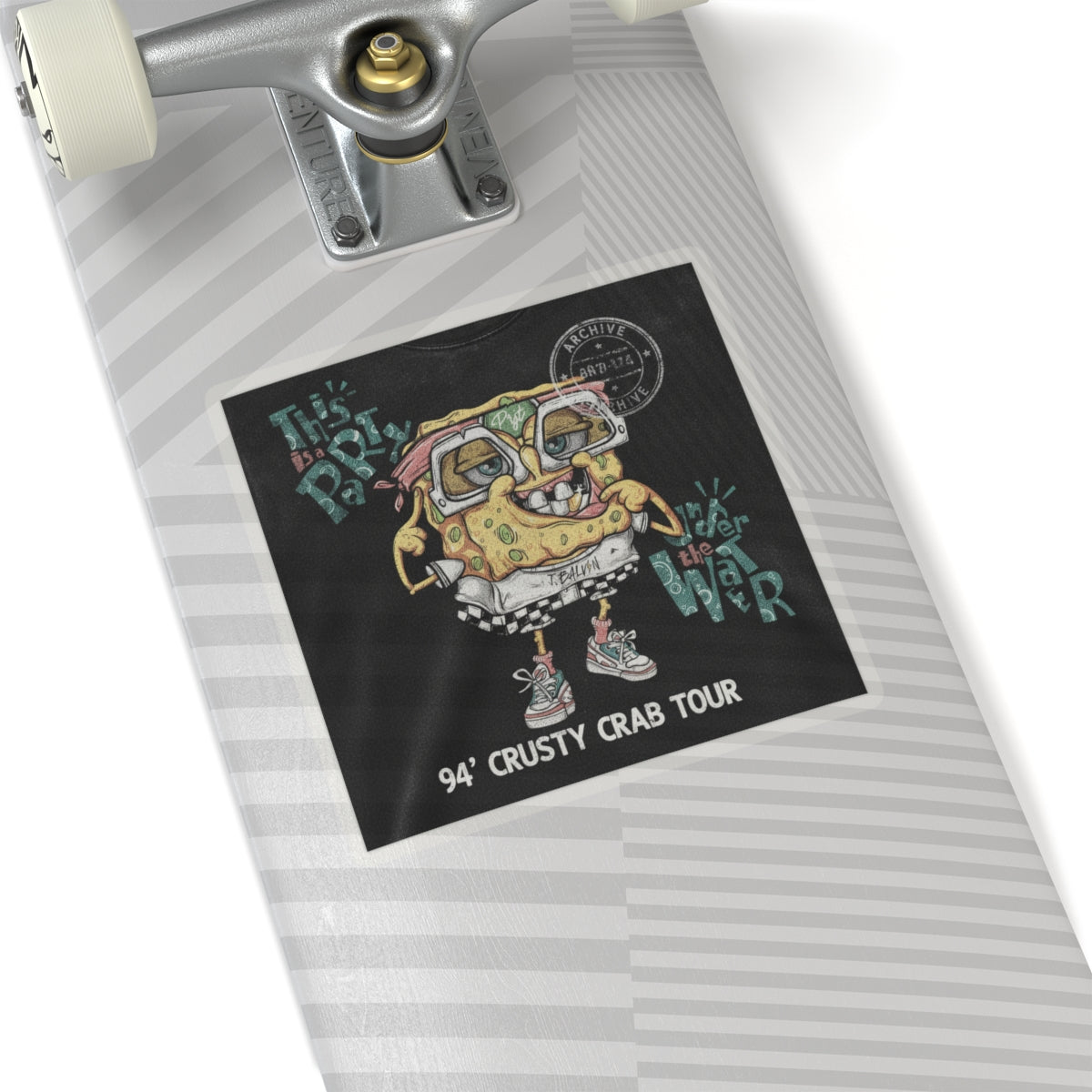 Vintage Bootleg — Sponge — Kiss-Cut Sticker