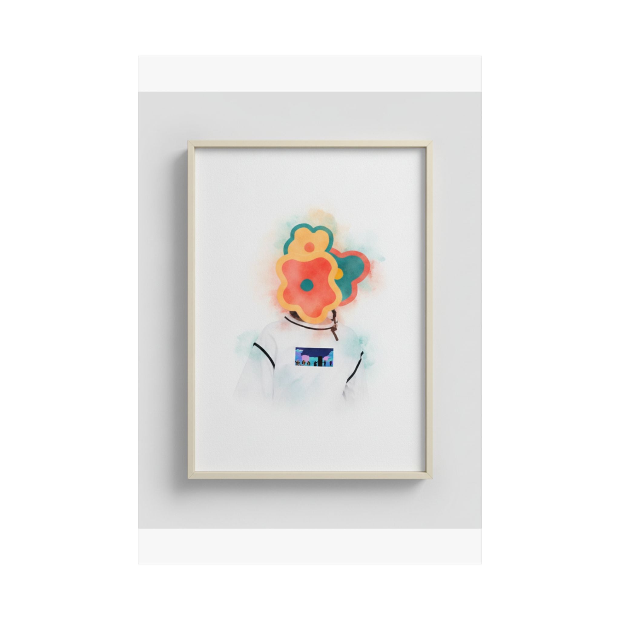Watercolor — Flower — Matte Poster