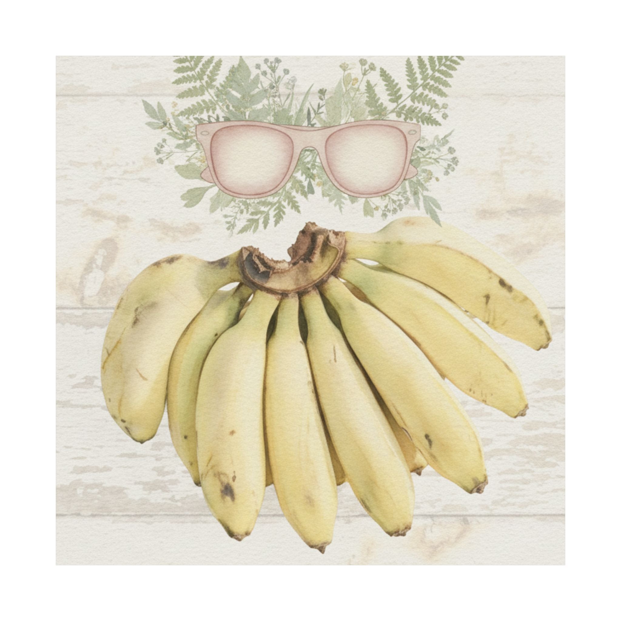 Botanical — Bananas — Matte Poster