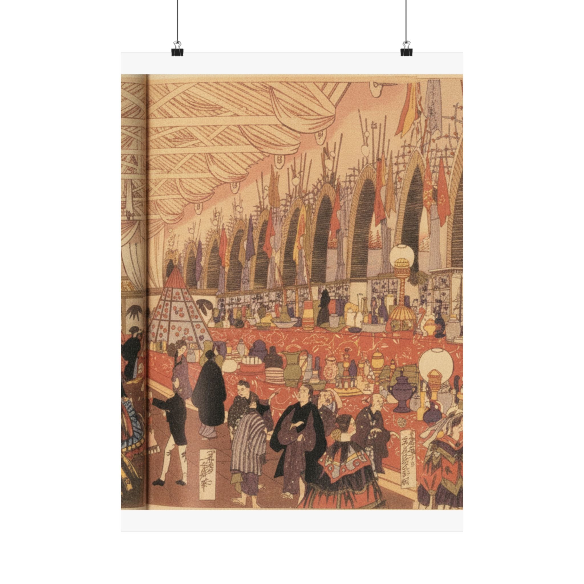 Southern Sunset — Picture Of A Prosperous English Trading Firm In Yokohama — Matte Poster