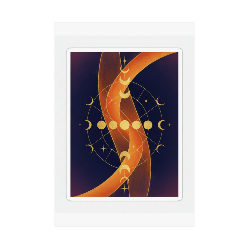 Celestial — Abstract — Matte Poster
