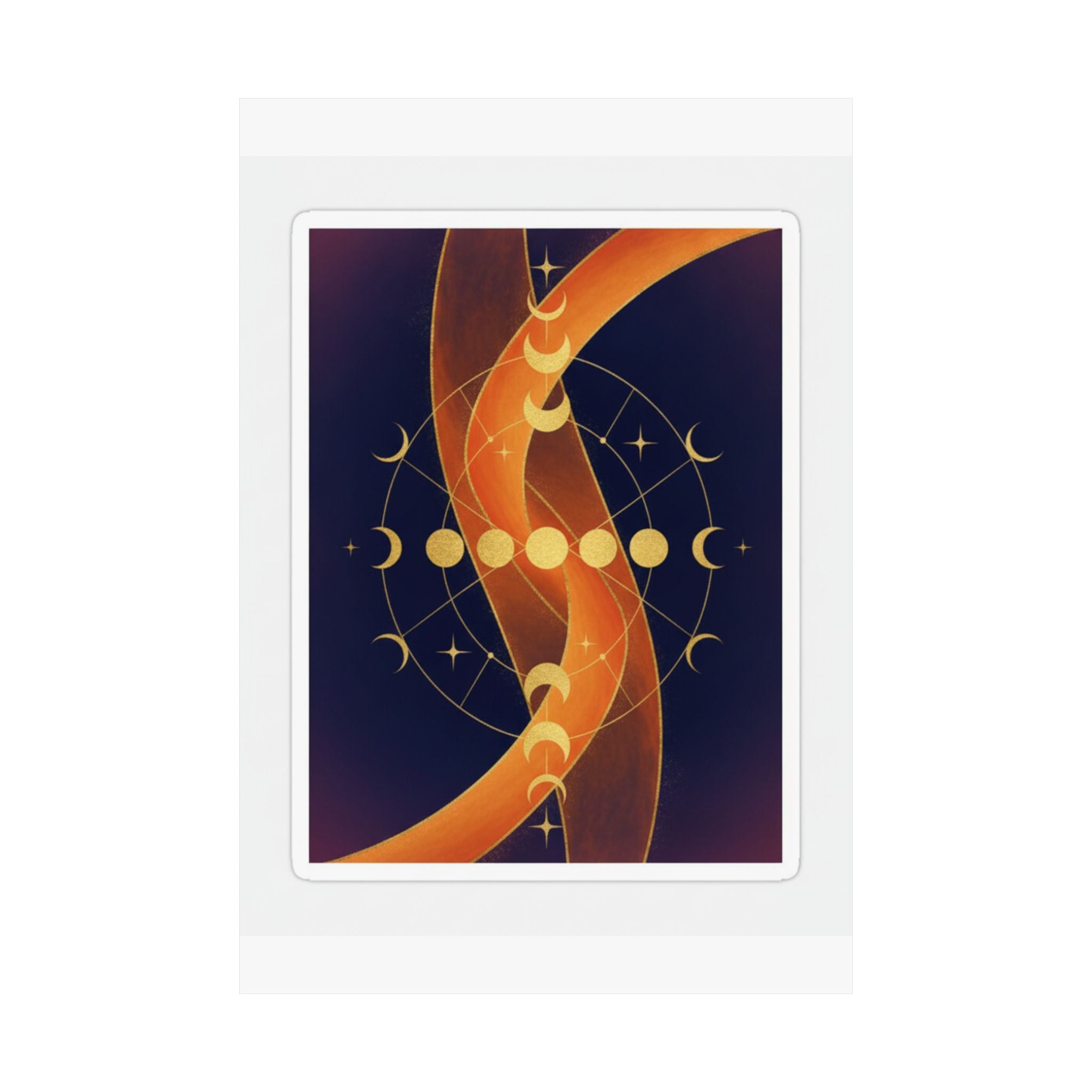 Celestial — Abstract — Matte Poster