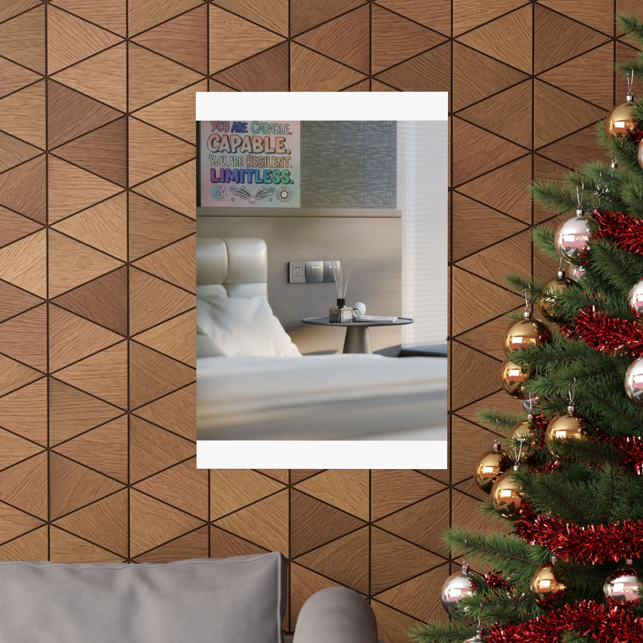 Affirmation — Bedroom — Matte Poster