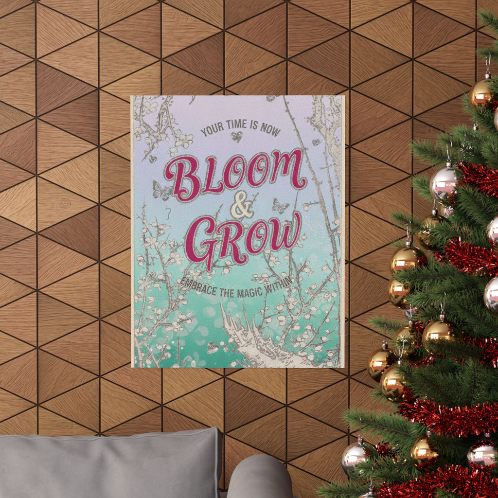 Affirmation — Plum Tree In Blossom — Matte Poster