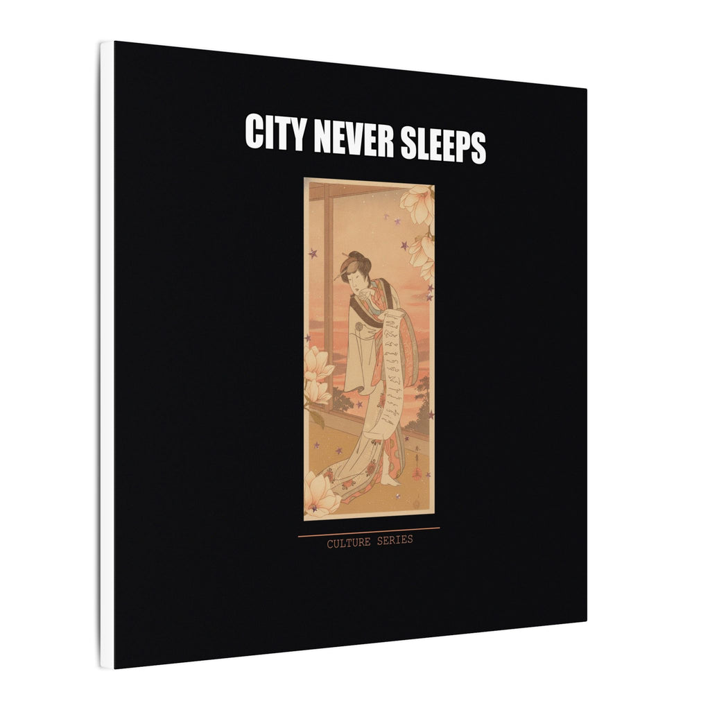 STREET CERTIFIED | The Second Yamashito Kinsaku As A Courtesan Standing In A Room — Matte Canvas