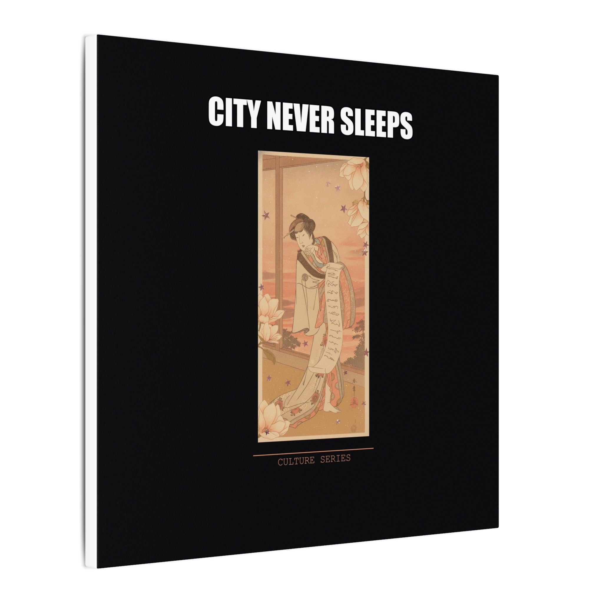 STREET CERTIFIED | The Second Yamashito Kinsaku As A Courtesan Standing In A Room — Matte Canvas