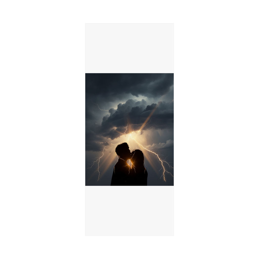 Dramatic Storm — Person — Matte Poster