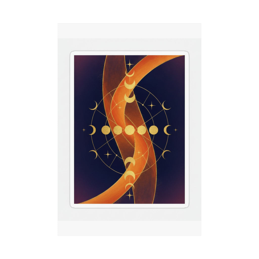 Celestial — Abstract — Matte Poster