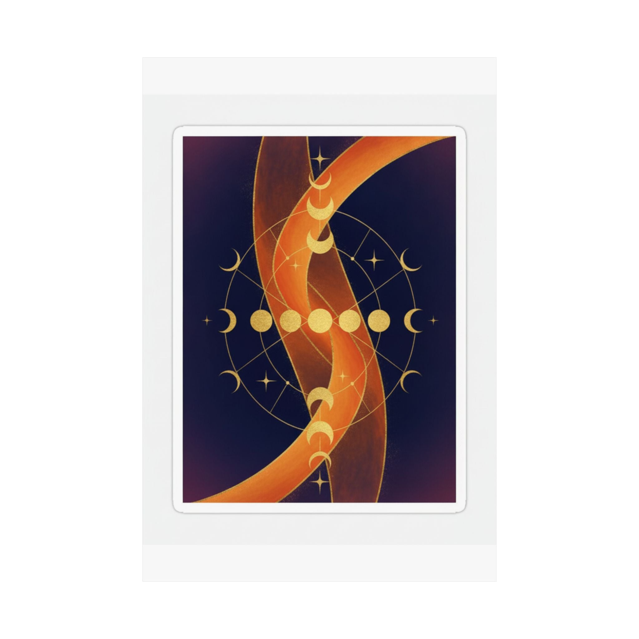 Celestial — Abstract — Matte Poster