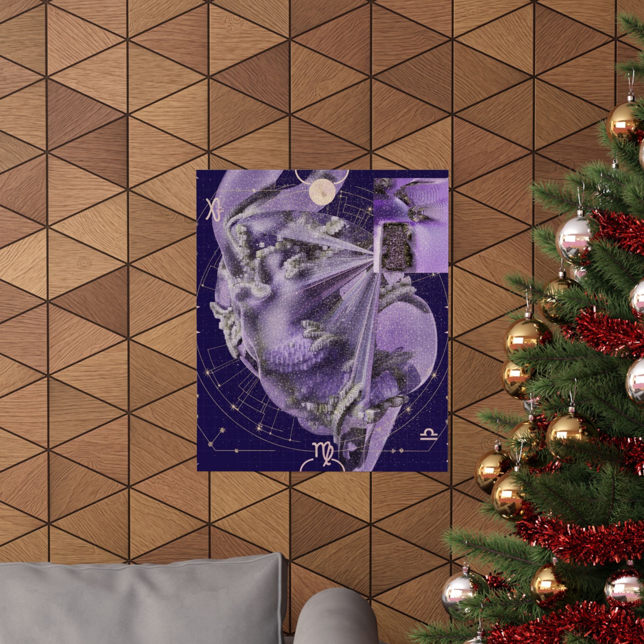 Celestial — Abstract — Matte Poster