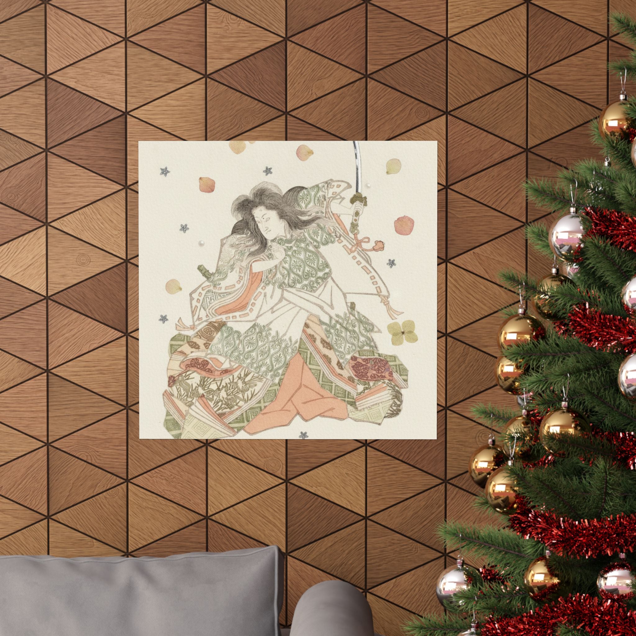 Botanical — Actor As Tokihira — Matte Poster