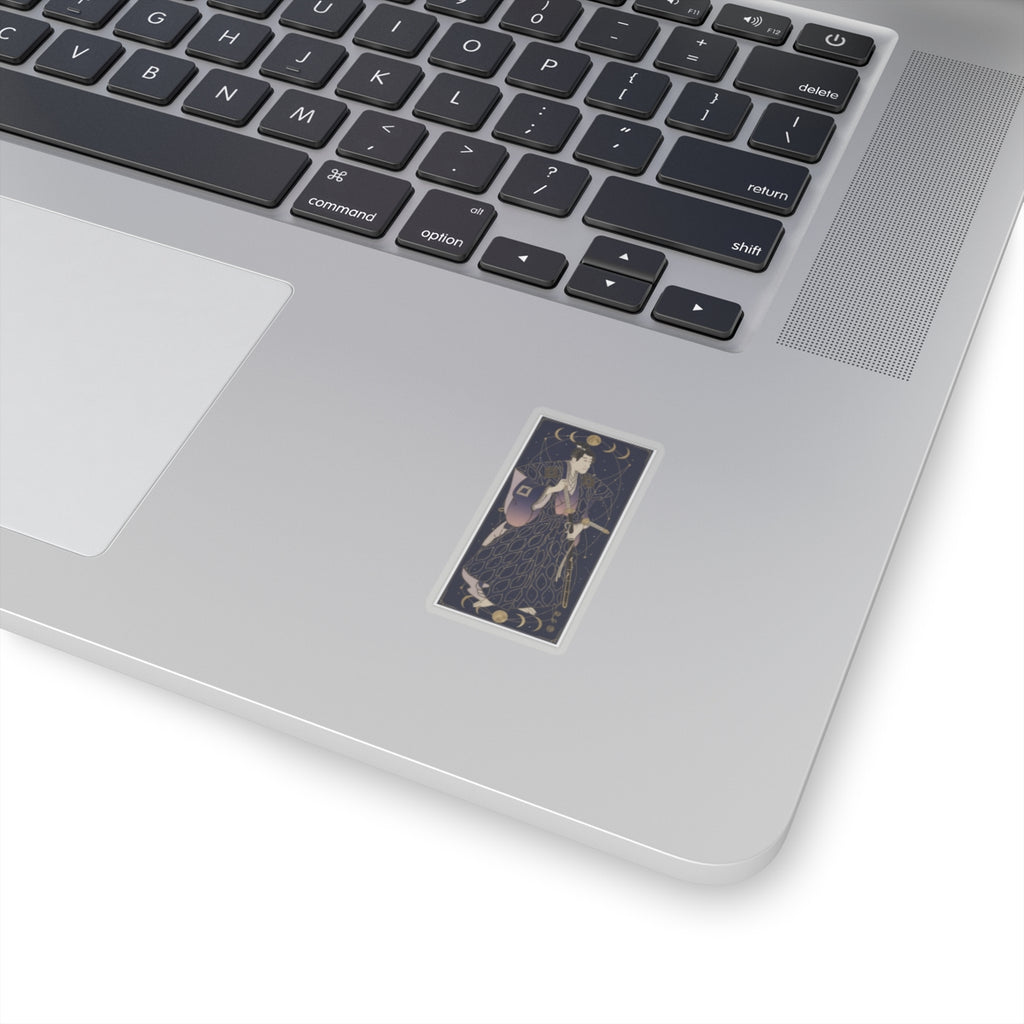 Celestial — Ichikawa Danjuro Vi As Funa Bansaku,Son Of Fuwa Banzayemon — Kiss-Cut Sticker