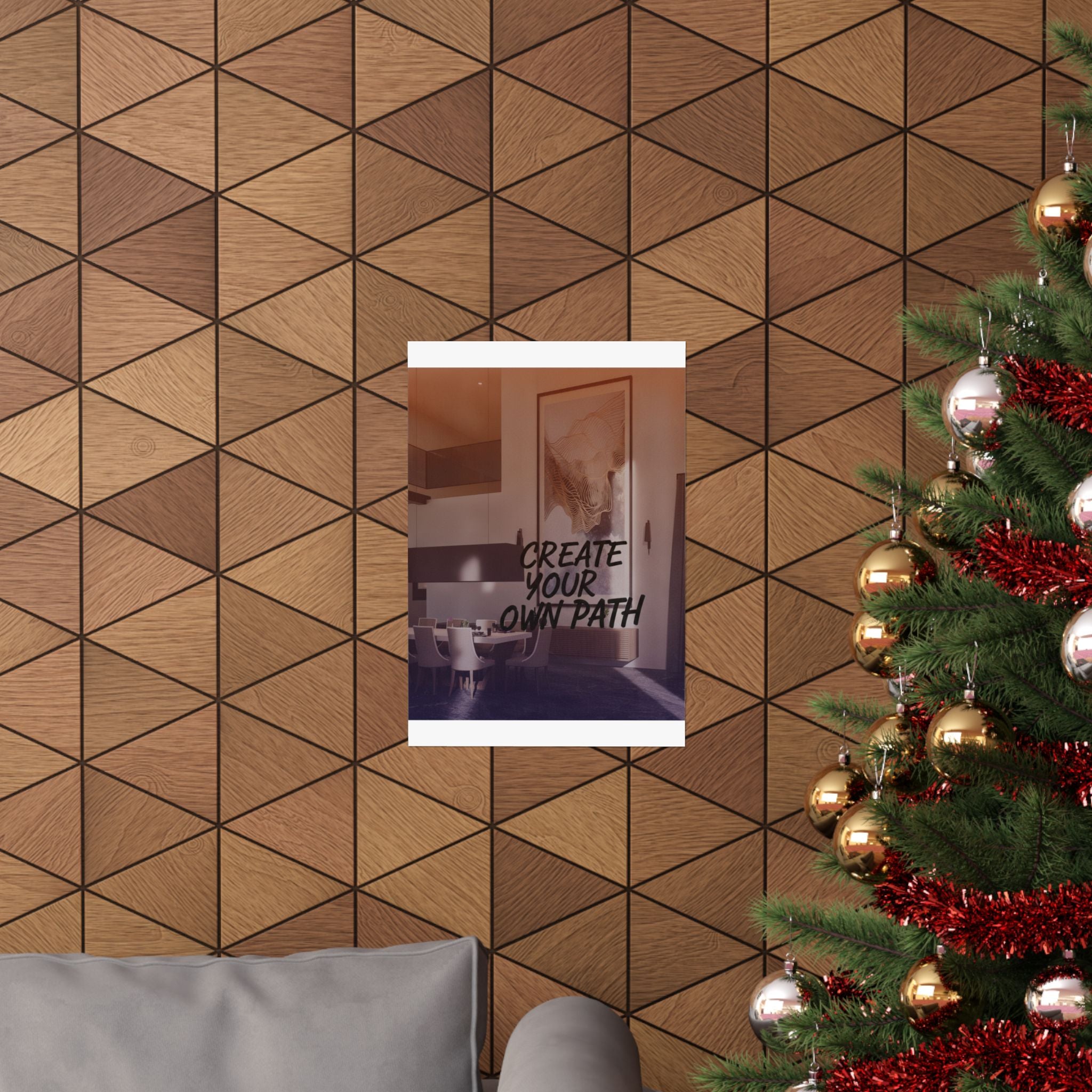 Affirmation — Abstract — Matte Poster