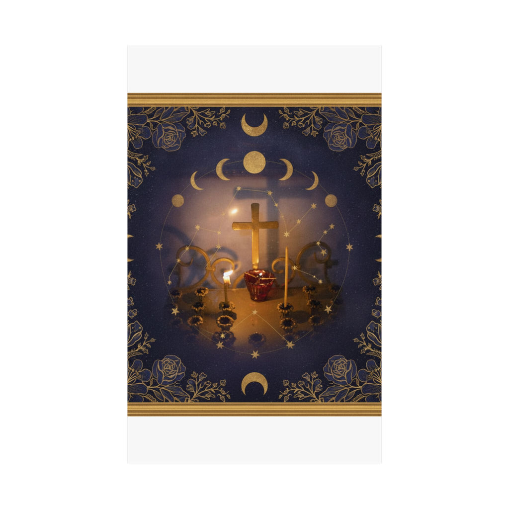 Celestial — Candle — Matte Poster