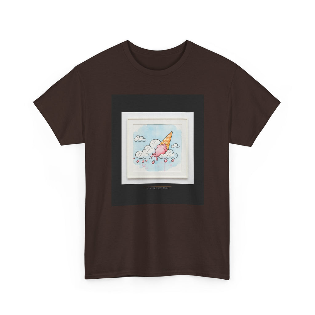 Melting Ice Cream Cloud Watercolour Graphic Tee