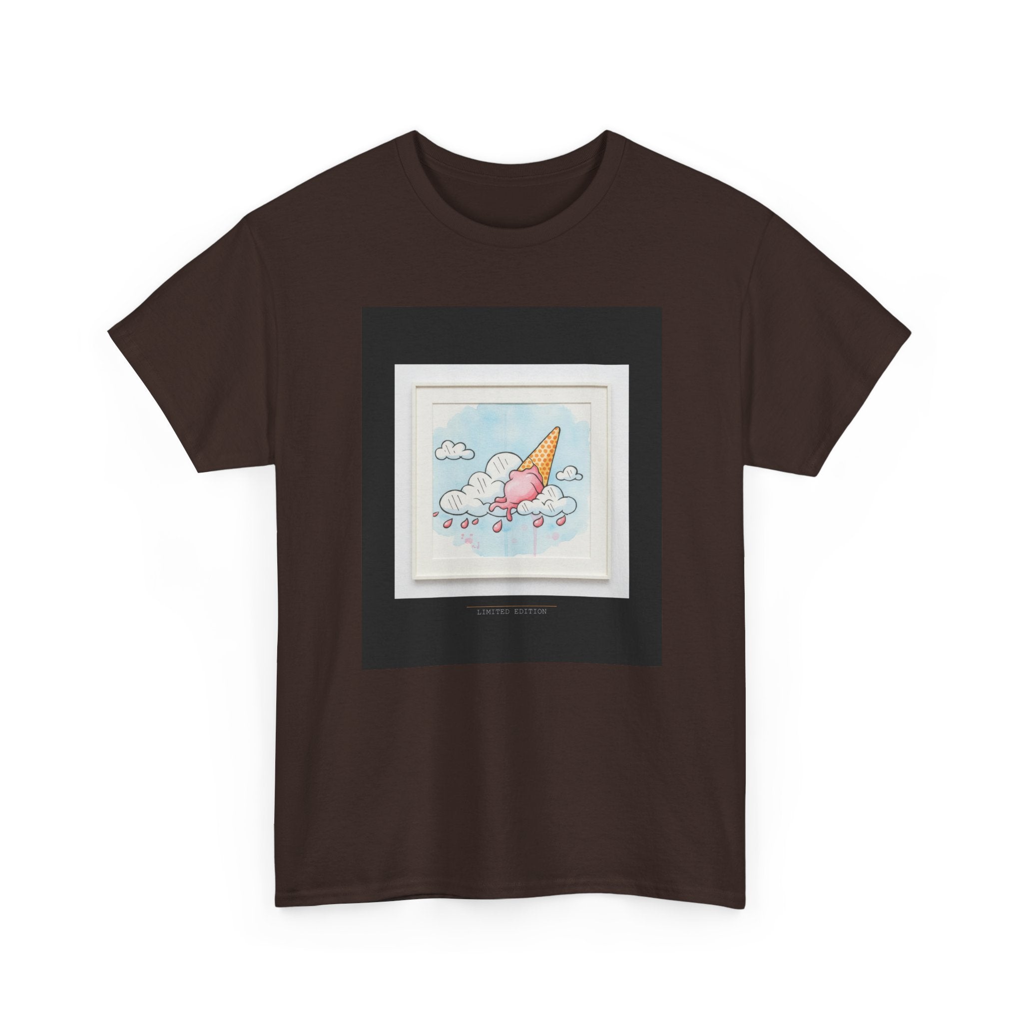 Melting Ice Cream Cloud Watercolour Graphic Tee