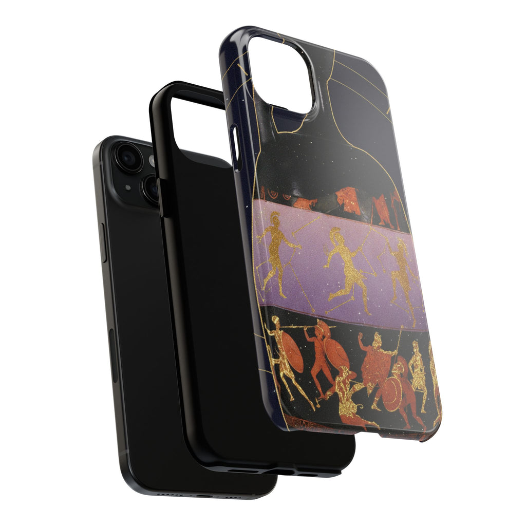 Ancient Greek Red-Figure Warriors Tough Phone Case