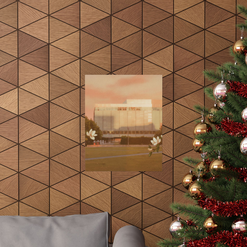 Southern Sunset — Building — Matte Poster