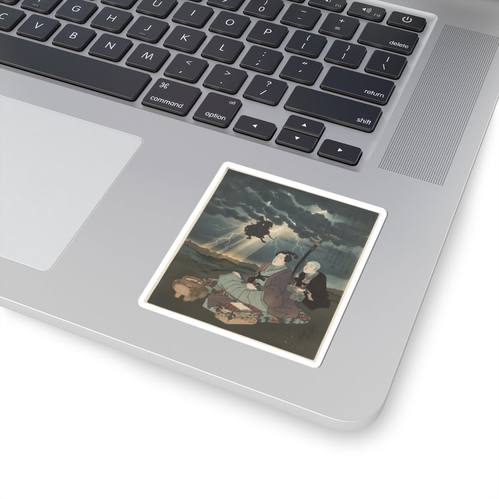 Dramatic Storm kiss-cut sticker — product view 15